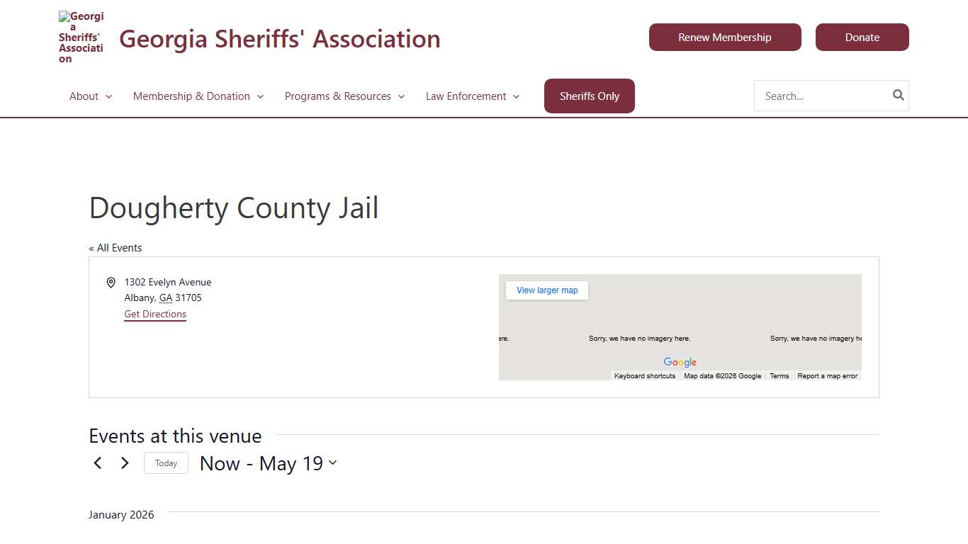 Dougherty County Jail - Georgia Sheriffs' Association